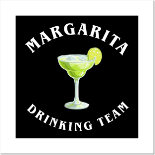 Margarita Drinking Team Posters and Art